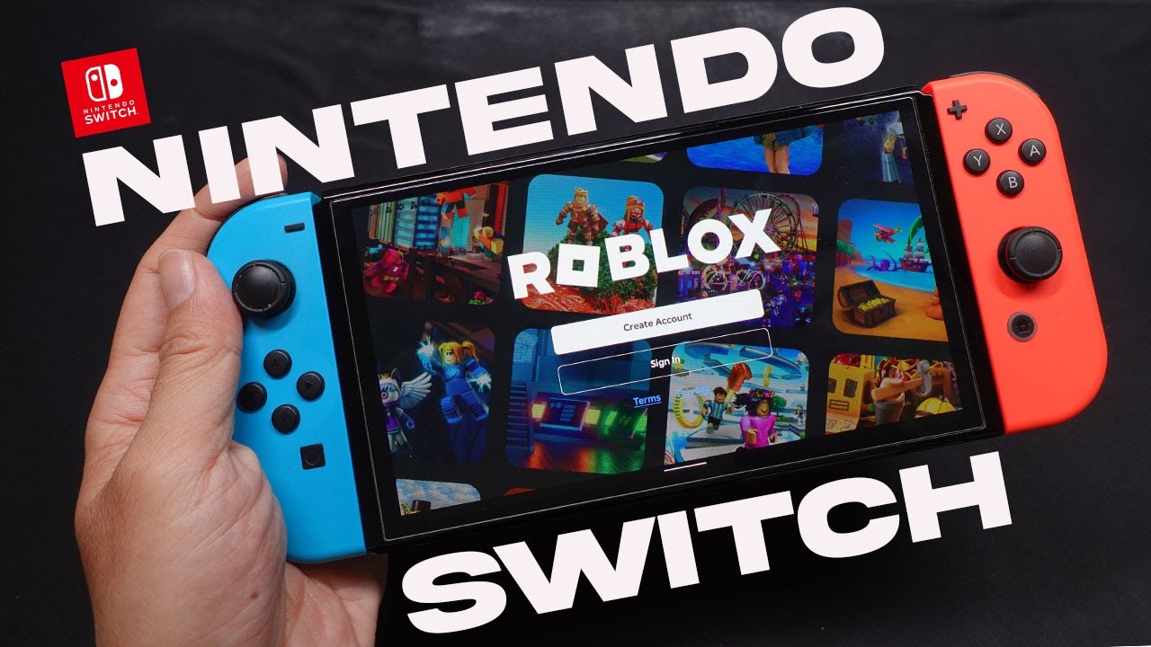 Nintendo Switch Roblox Gaming Test | NVIDIA Custom Tegra processor | 30Hz Oled Display