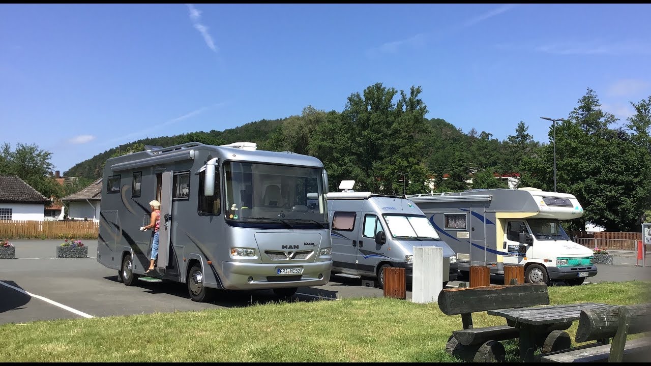 Deutschland Tour! Stellplätze Main-Donau-Kanal, Bad Berneck