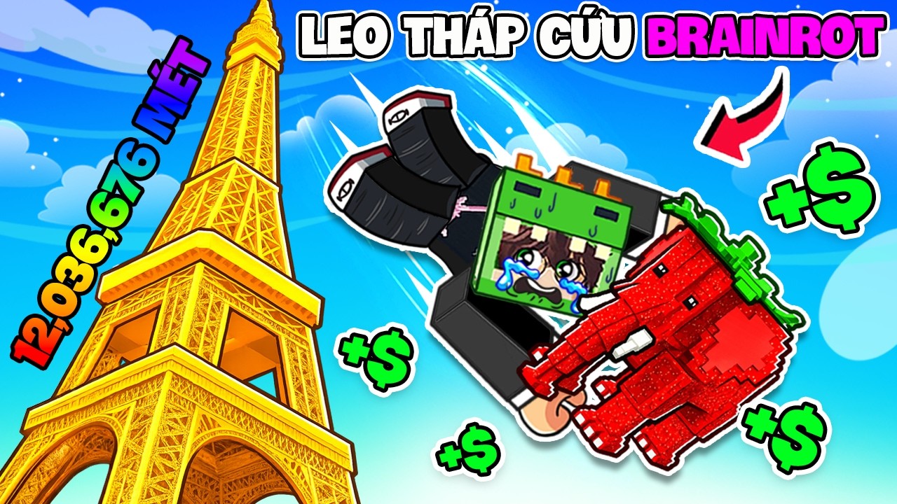 KHANGG NÂNG CẤP NHẢY CAO 12,036,676 MÉT GIẢI CỨU BRAINROT SIÊU HIẾM TRONG ROBLOX