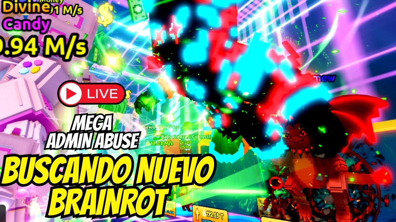 Esperando Gran Admin Abuse secreto ¡Escapa del Tsunami por Brainrots!