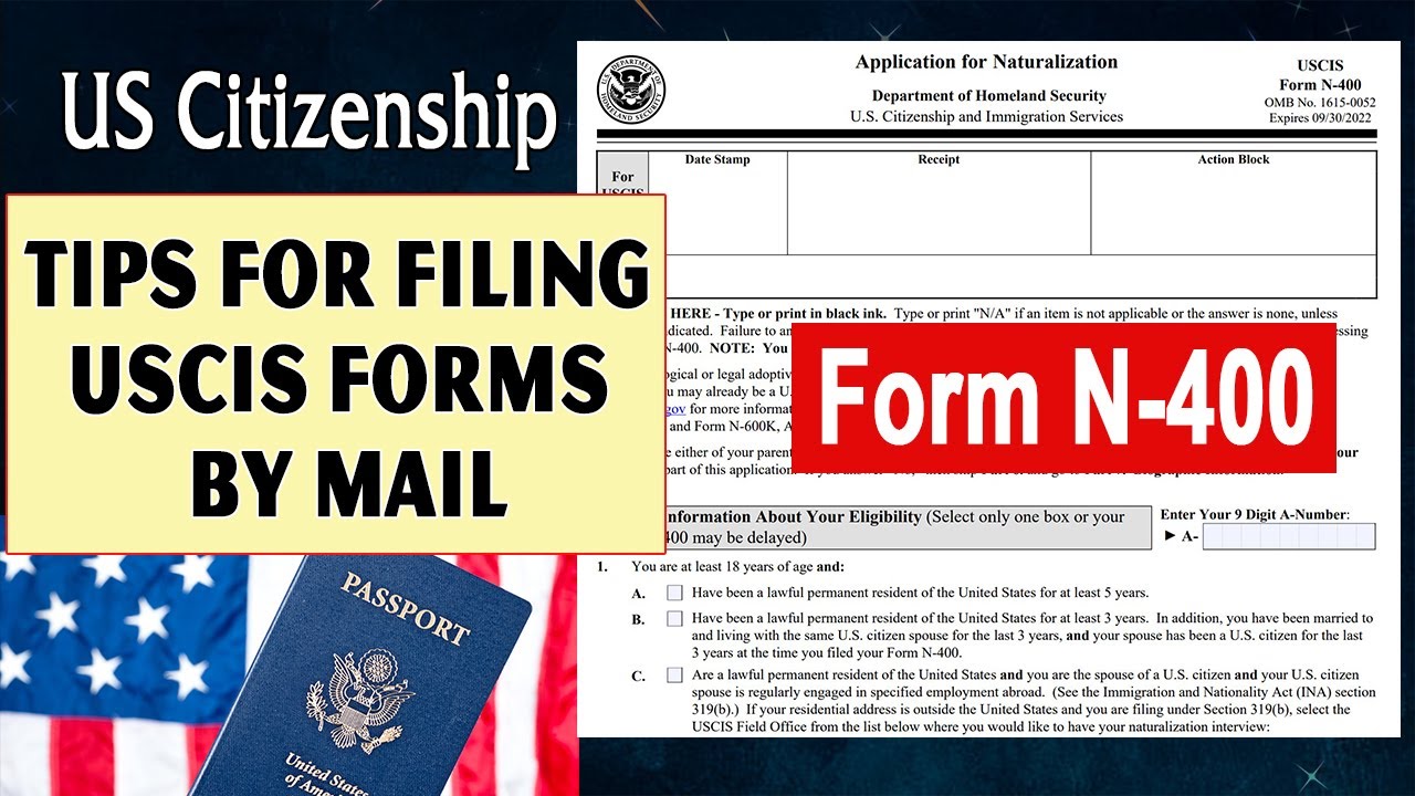 Получение гражданства США в 2024 году &mdash; полезные советы по подаче форм USCIS по почте | Собеседов...