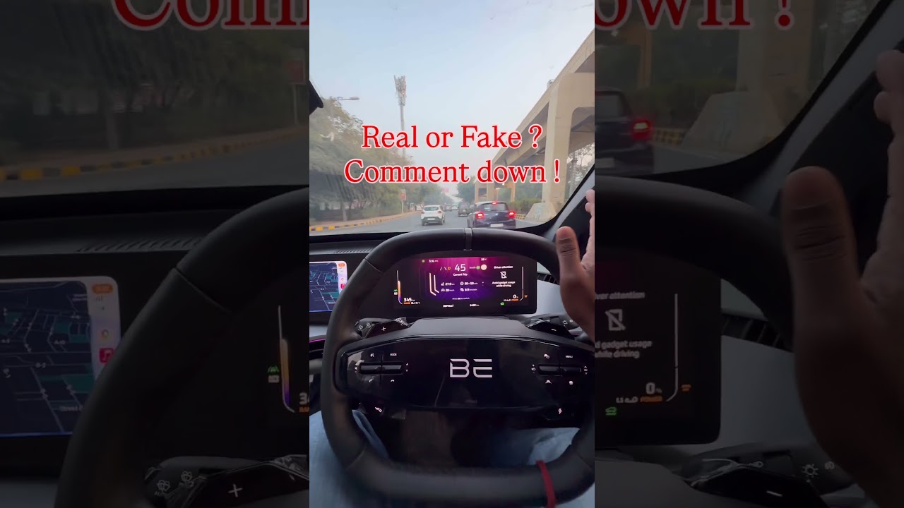 BE6 real life range test ! ​⁠