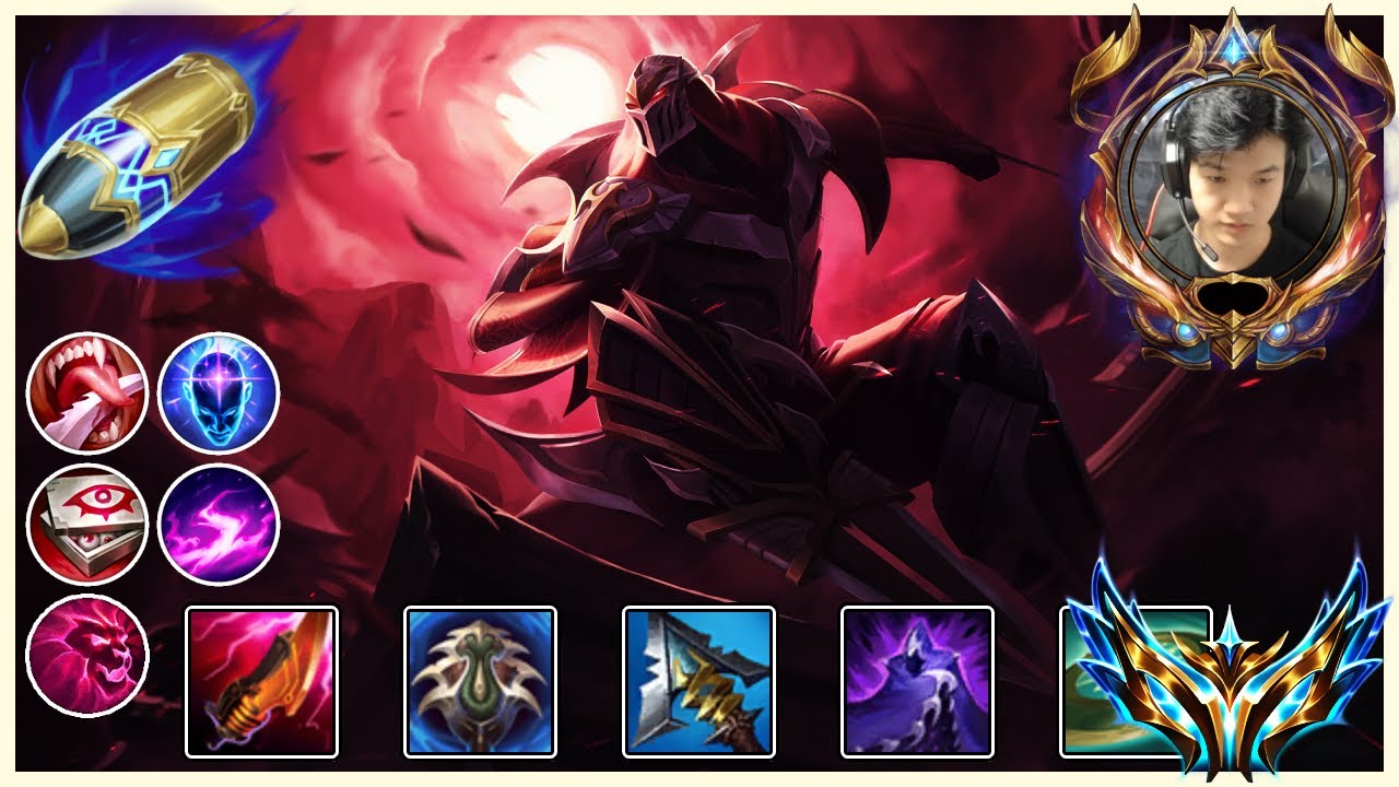 ZED99 ZED МОНТАЖ - РАНГ 1 ZED KOREA CHALLENGER | LOL SPACE