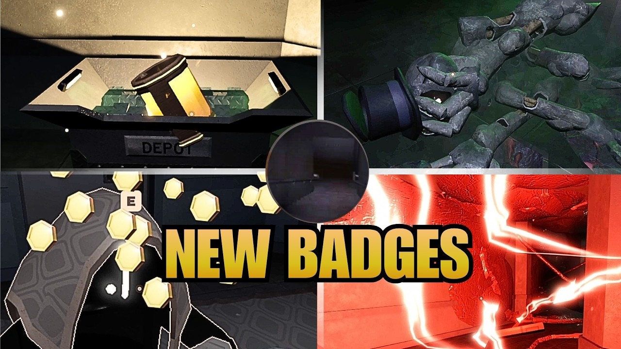 How to get EVERY NEW STAIRWELL BADGE? [The Stairwell DOORS]