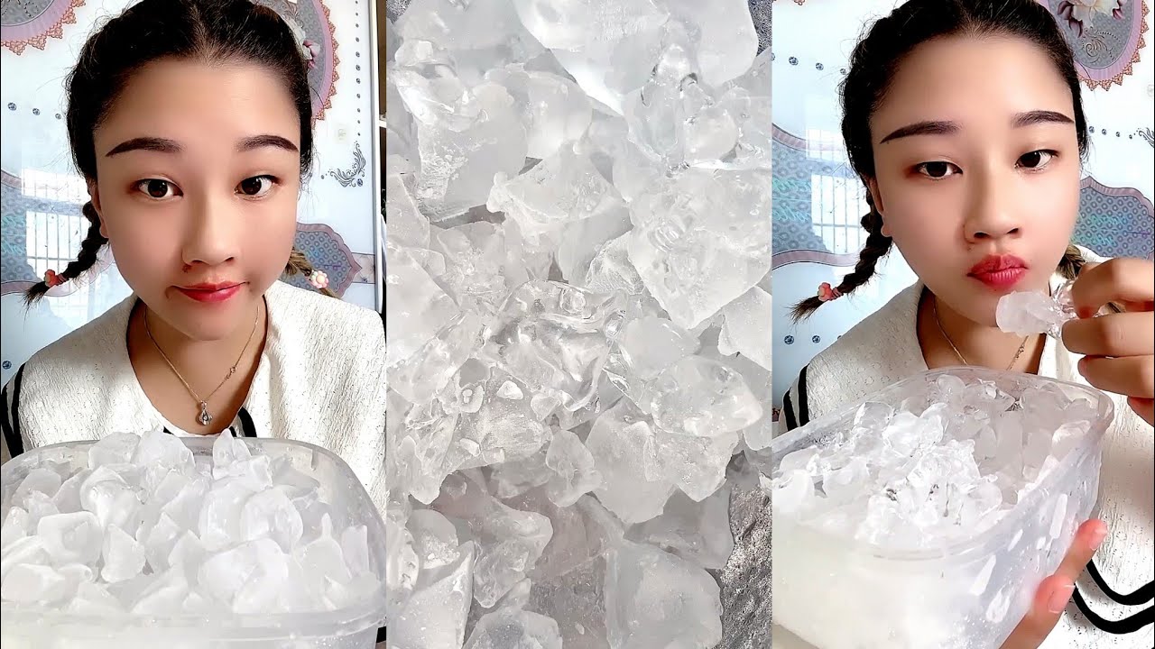 SOLO LZM | HARD ICE / ICE CUBE EATING. ICE EATING