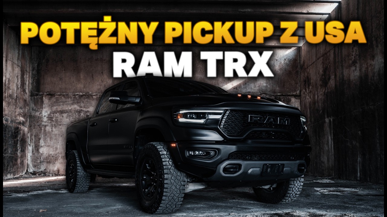 Pickup, Który Może Wszystko! Ram TRX z USA – Prawdziwa Maszyna do Zadań Specjalnych!
