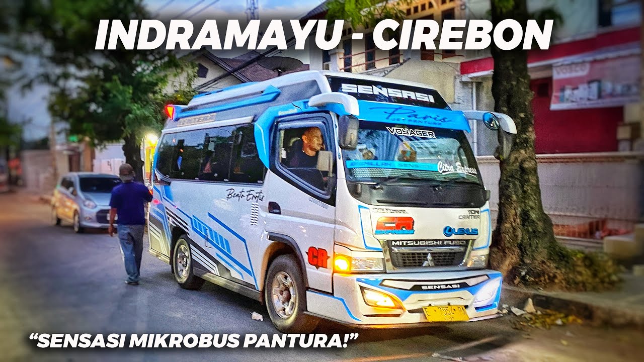 Mikrobus Pantura Kenceng-Kenceng Pak! Trip CITRA EXPRESS, Angkutan Penolong Saat Hari Sudah Malam