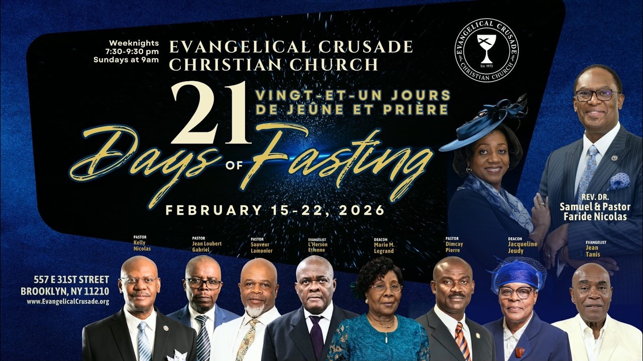 Evangelical Crusade | A New Vision | Pastor Jean Loubert Gabriel  | 2-16-26 |