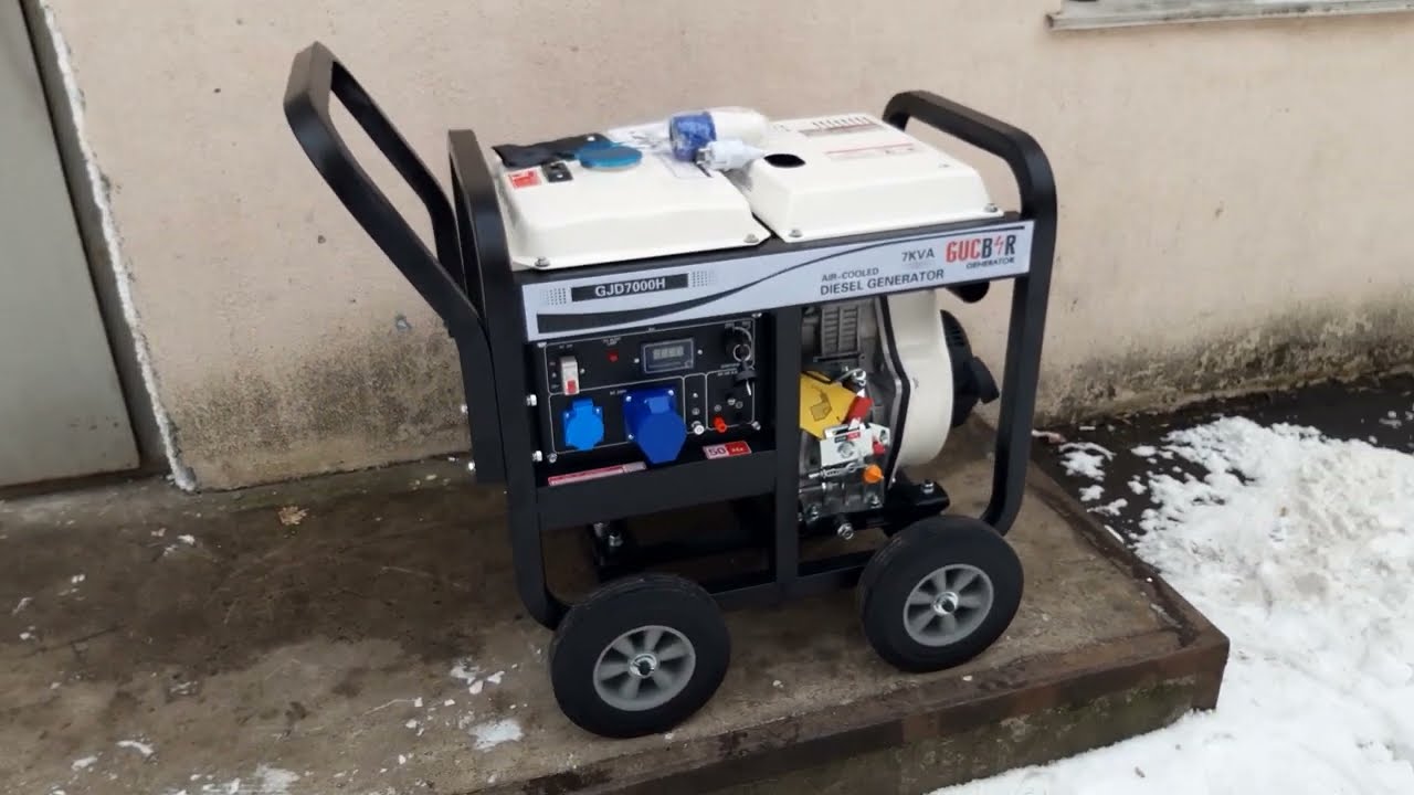 Дизельный генератор GUCBIR GJD7000H  - Як виглядає у 2023 році
