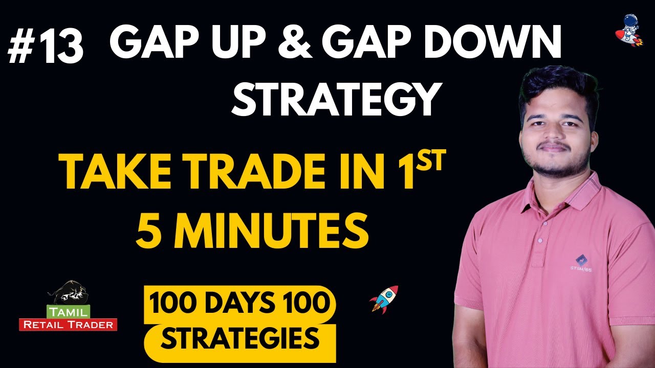 Gap Up Gap Down Strategy | 100 DAYS 100 STRATEGIES | Tamil Retail Trader - Share Market