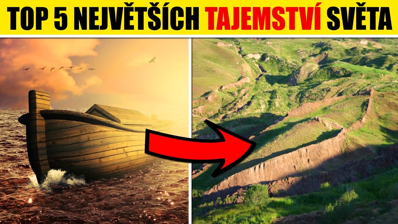 TOP 5 největ&scaron;&iacute;ch TAJEMSTV&Iacute; SVĚTA