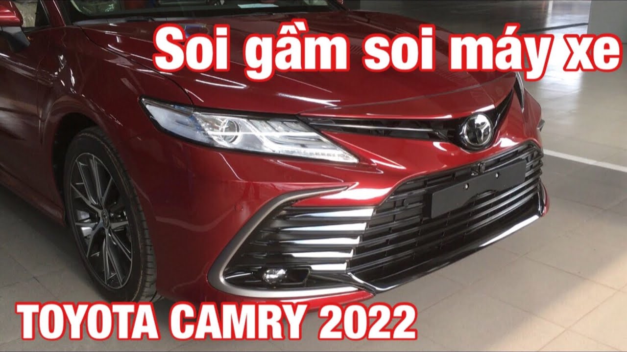 Soi gầm soi m&aacute;y xe toyota CAMRY 2022 | garage &ocirc; t&ocirc; long an