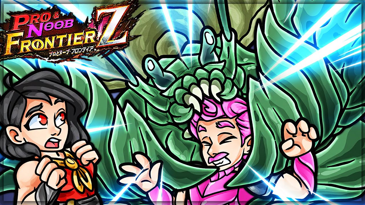 MEET THE GOD CRAB - Pro and Noob VS Monster Hunter Frontier! (Zenith Daimyo Hermitaur Gameplay)