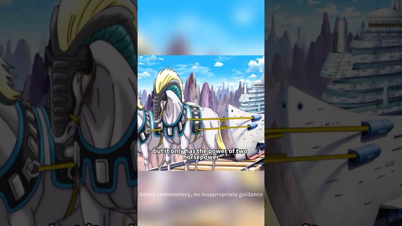 The largest cruise ship in the world has only two horsepower.#anime #animeshorts #toriko