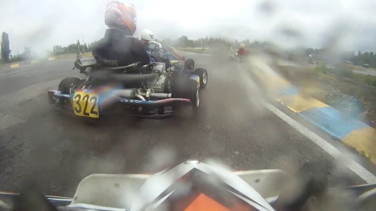 KZ2 Onboard RAIN - From Last to P2 in Wet Track Ukraine - Kamenskoe  Stage 3 2017