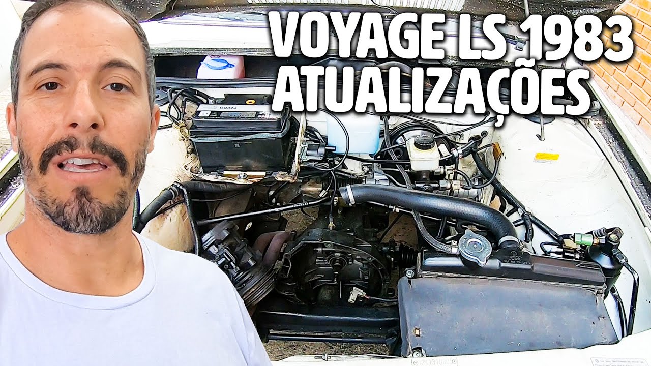 Volkswagen VOYAGE LS 1983 - Tiramos o Motor Para Alterar os Pist&otilde;es🔧