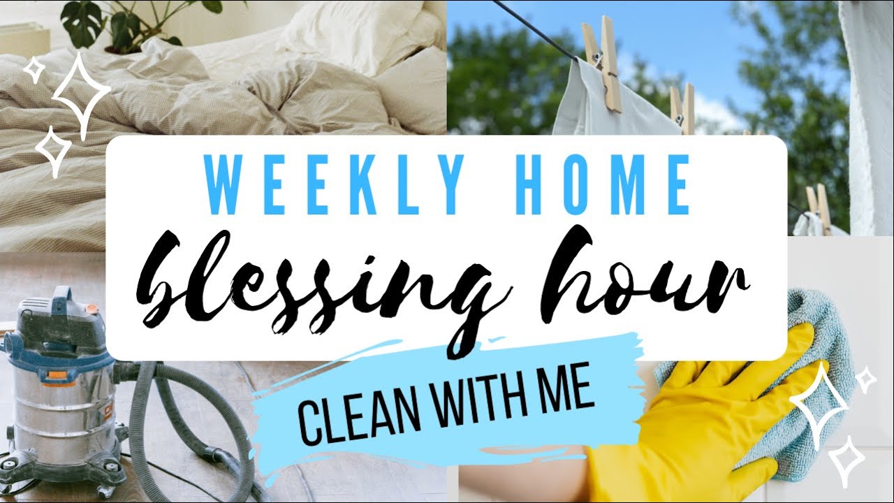 WEEKLY HOME BLESSING HOUR Flylady | Clean with Me | Power Hour Cleaning