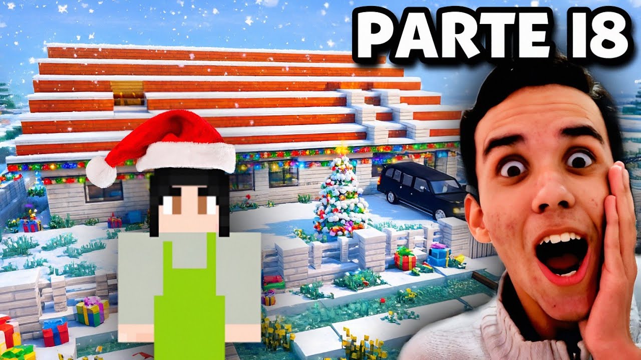 CASA DOS PAIS MALVADOS NO MINECRAFT 😱☃️ parte 18