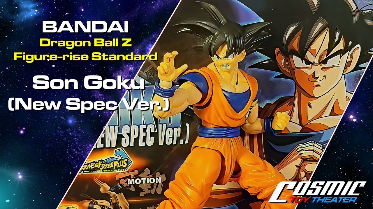 R427 Bandai-Figure Rise Standard Dragon Ball Z Goku New Spec Version Model Kit Review