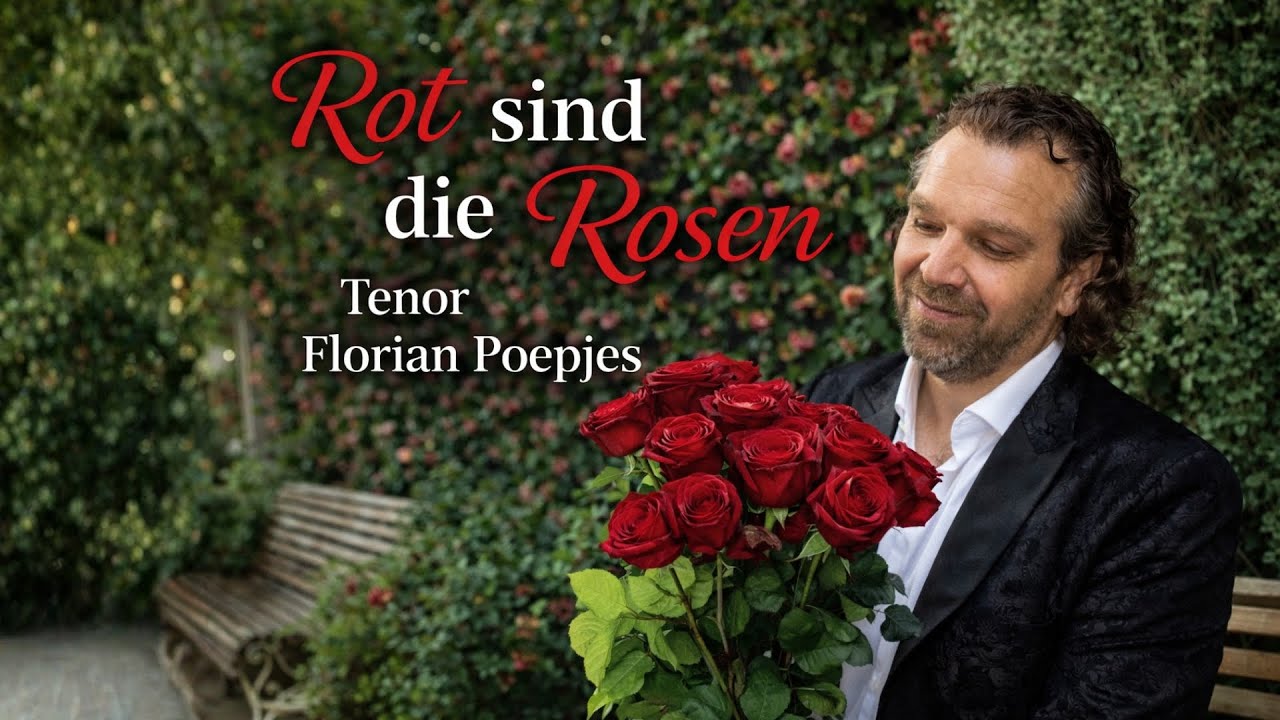 No One Expects This Tenor Voice 🌹 | Rot sind die Rosen | Tenor Florian Poepjes
