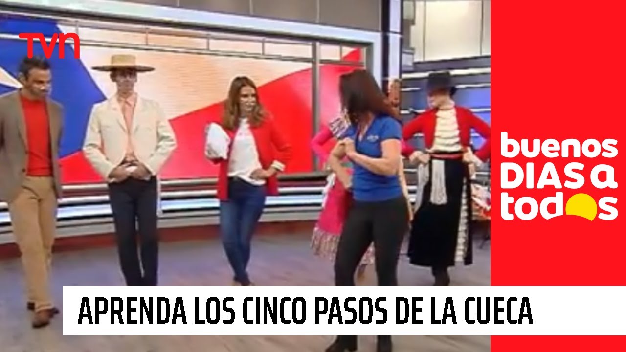 Aprenda los cinco pasos de la cueca para este 18 | Buenos días a todos