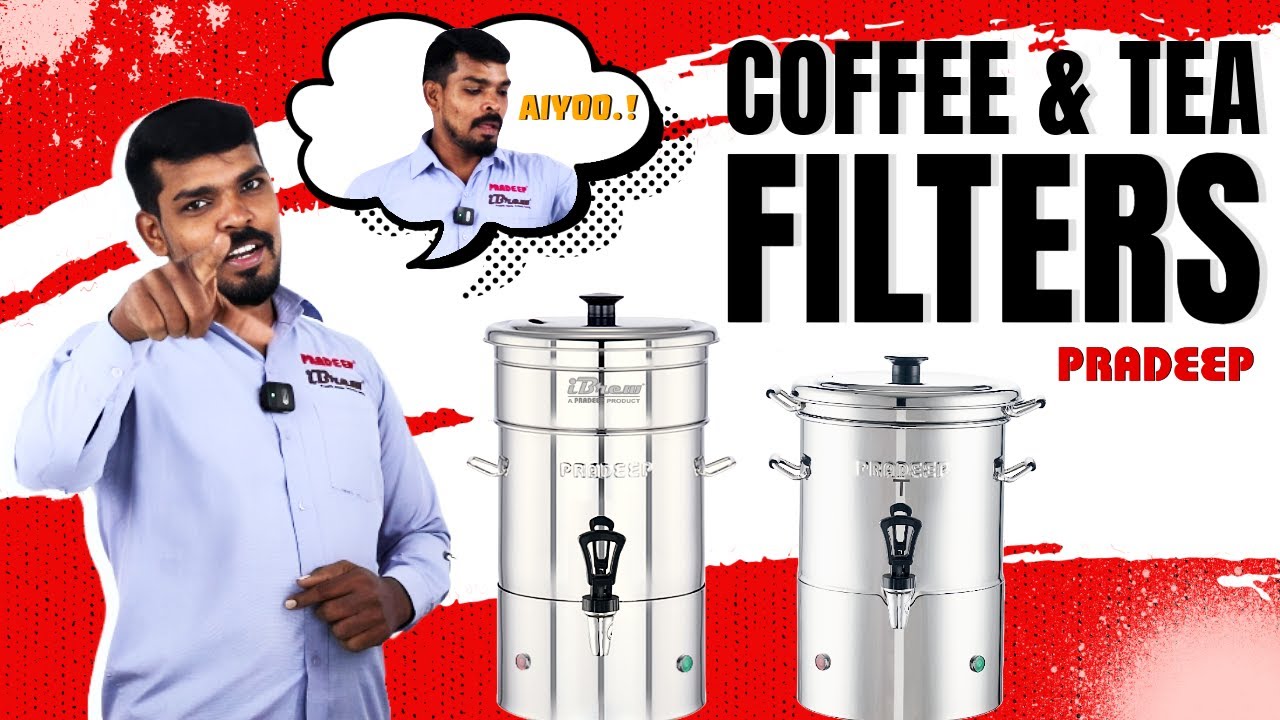 Coffee and Tea filters with Warmer Plate | Pradeep | i brew | English subs | Ft-நான் உங்கள் ராஜா