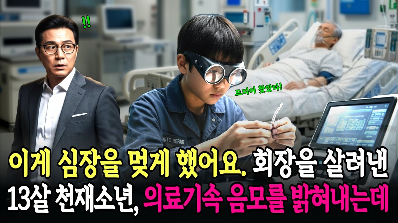 이게 회장님을 죽이고 있어요! 회장님 죽이려던 조카의 음모를 밝힌 13살 소년의 기적  / 시니어사연 / 노후사연 / 인생사연 / 감동사연 / 사연라디오 / 오디오북 /