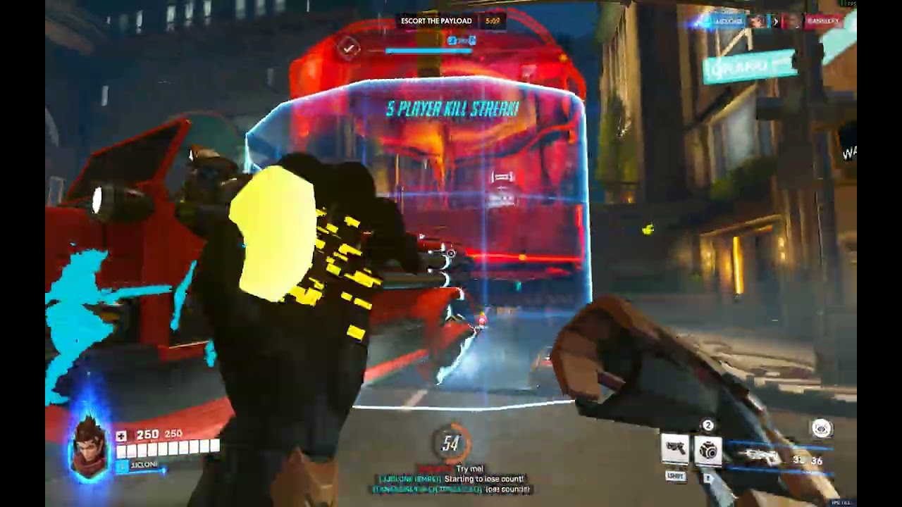 Overwatch my warming up as Emre