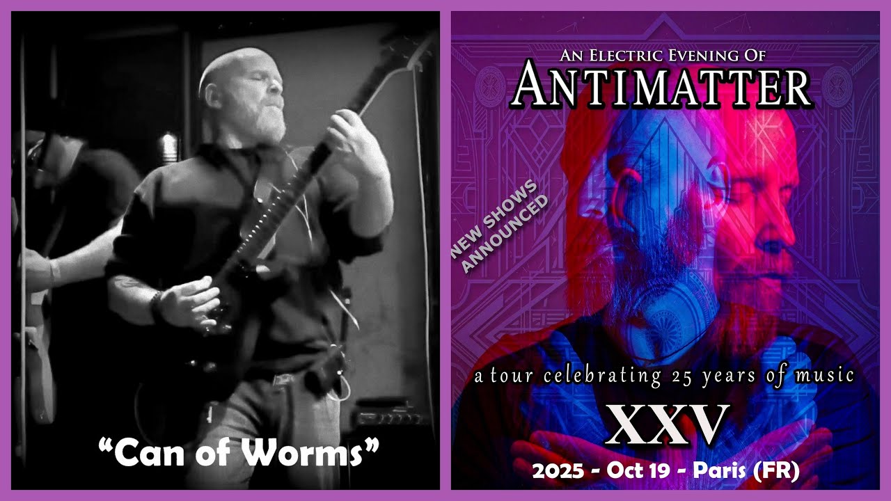 ANTIMATTER - Can of Worms - Live @ Paris / Supersonic Records (10/2025)