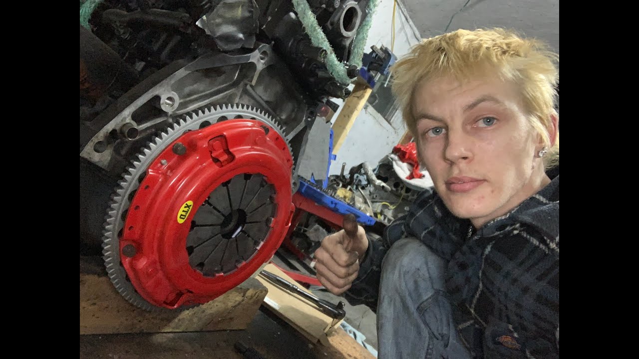 D16y8 Stage 2 XTD Clutch & Flywheel Installed