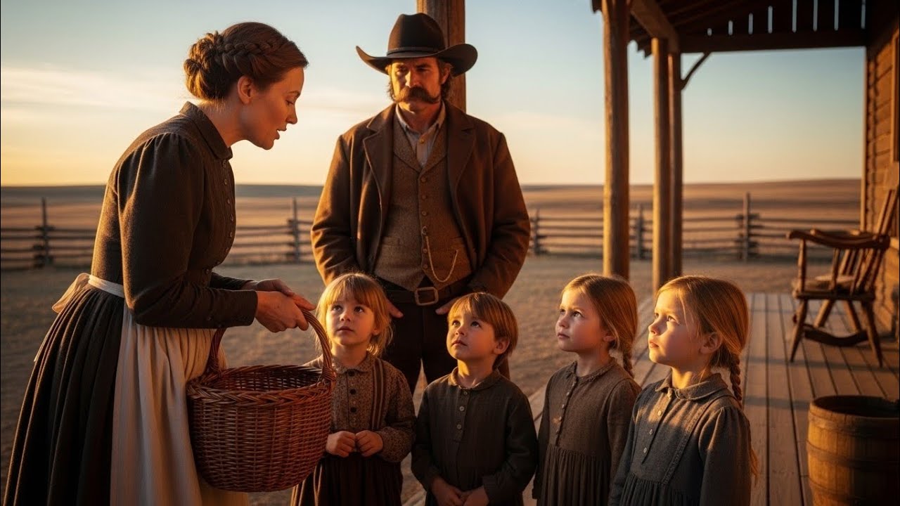 He Hired a Cook… But His Children Called Her “Mama” — The Wild West Story That Melted a Cowboy’s Hea