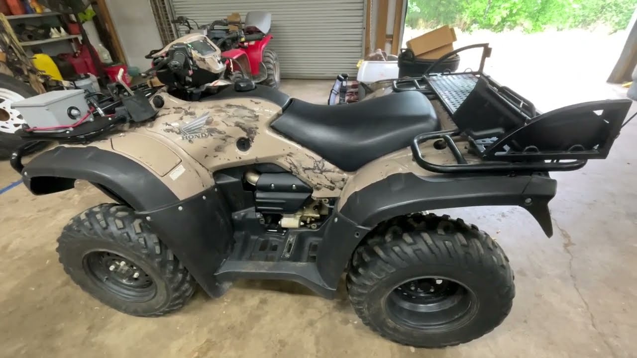 Honda Foreman 500 ES, Will Not Shift, Code 3, How To Replace Angle Sensor, Gear Indicator Flashing