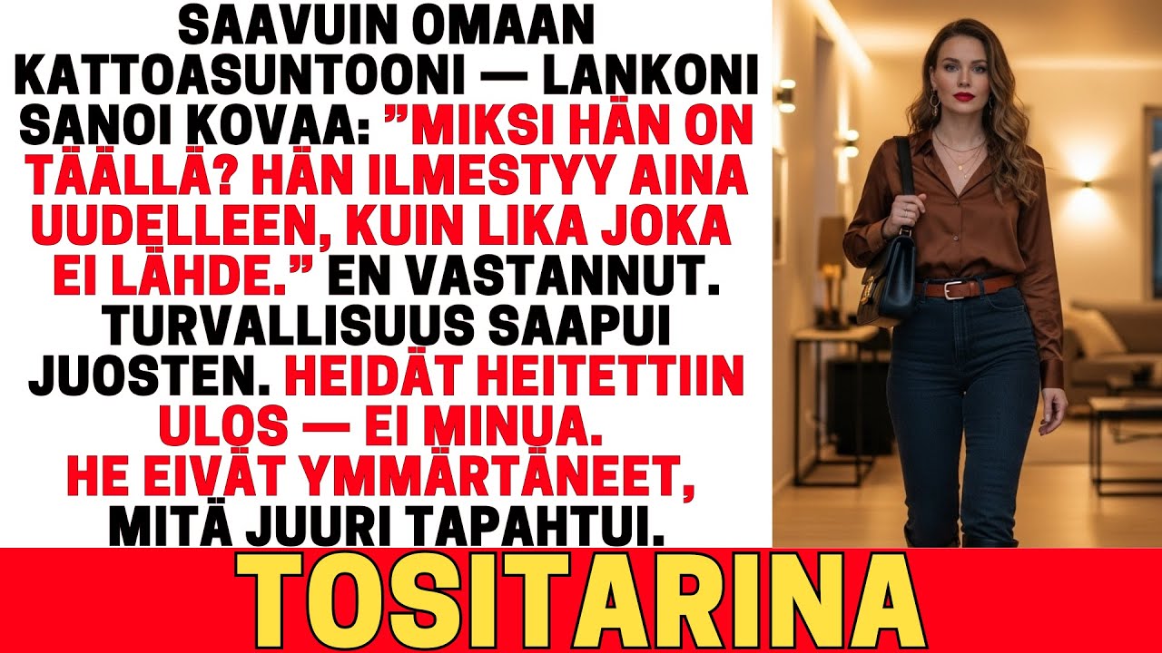 SISKONI PILKKASI MINUA, KOSKA PALASIN—KUNNES HE SAIVAT TIETÄÄ, KUKA OIKEASTI OLI TALOYHTIÖN OMISTAJA