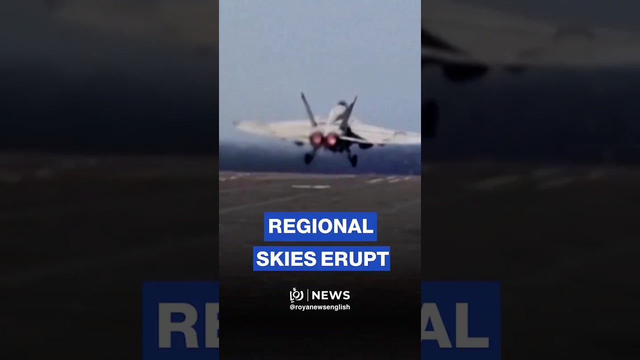 US Central Command launches massive airstrikes against Iranian assets