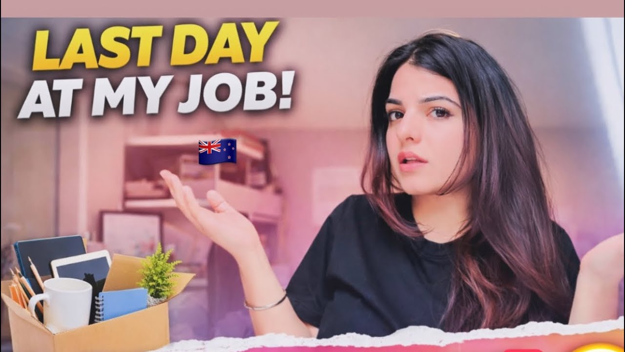 Last day at job #newzealand #india #youtube #hometour #vlog #australia #job #worklife #abroad 