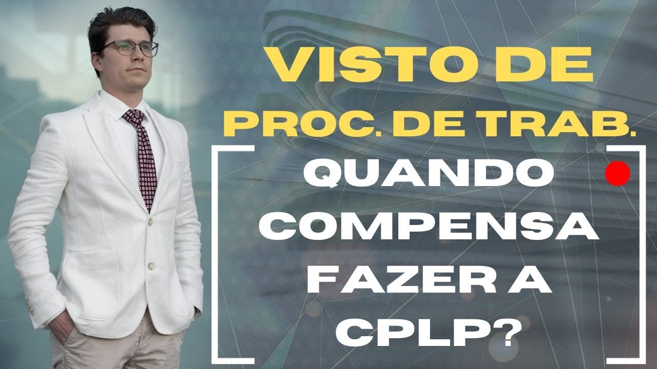 VISTO DE PROCURA DE TRABALHO - MELHOR FAZER A CPLP OU A RESIDÊNCIA NO SEF?! (Ep. 1074)