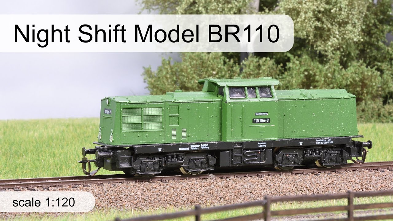 BTTB Night Shift Model BR 110 104-7 » #iwii