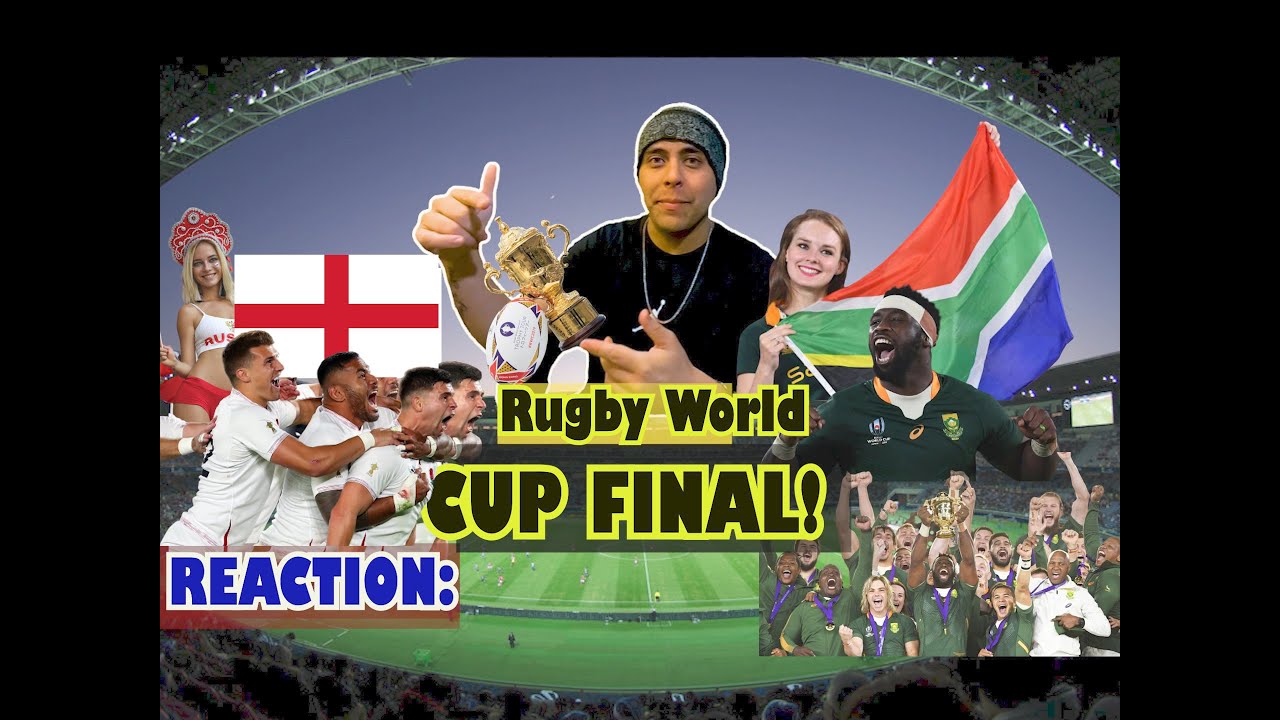 U.S. Soldier Reaction : 2019 Rugby World Cup Final England vs South Africa Springboks.