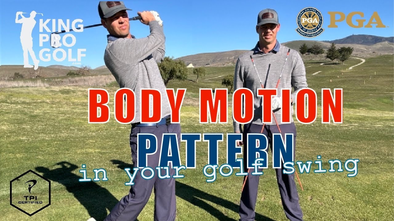 Body Movement Pattern of a great golf swing | Golf Instruction | King Pro Golf Coaching