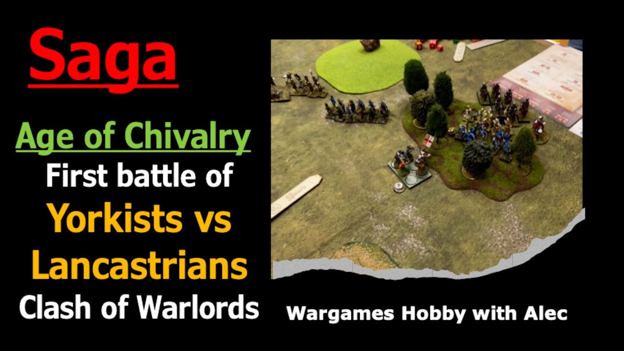 Saga Age of Chivalry - First Battle of Wars of the Roses - Clash of Warlords.