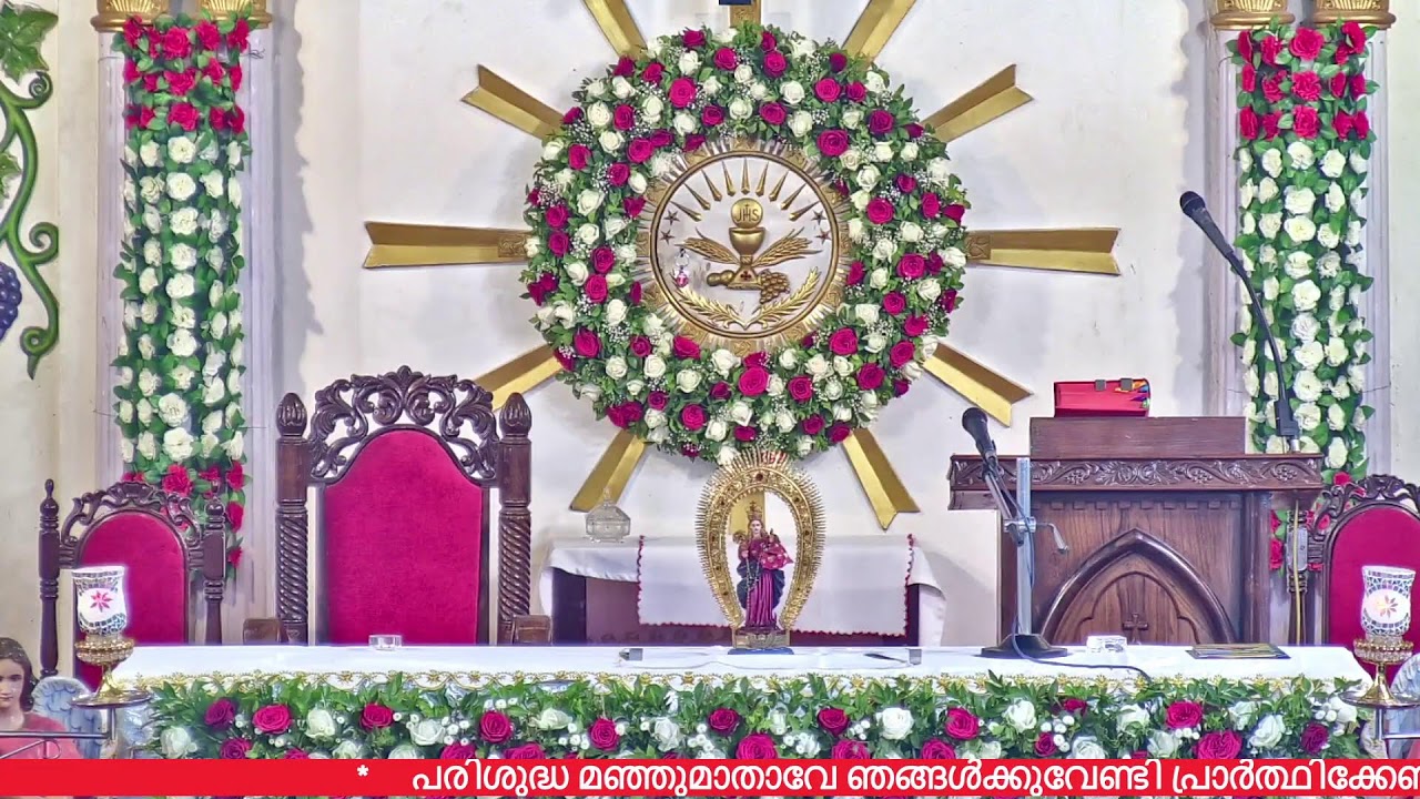 Holy Mass, Novena Live@ 6.00AM  05/8/2024 From Basilica Of Our Lady Of Snow, Palliport