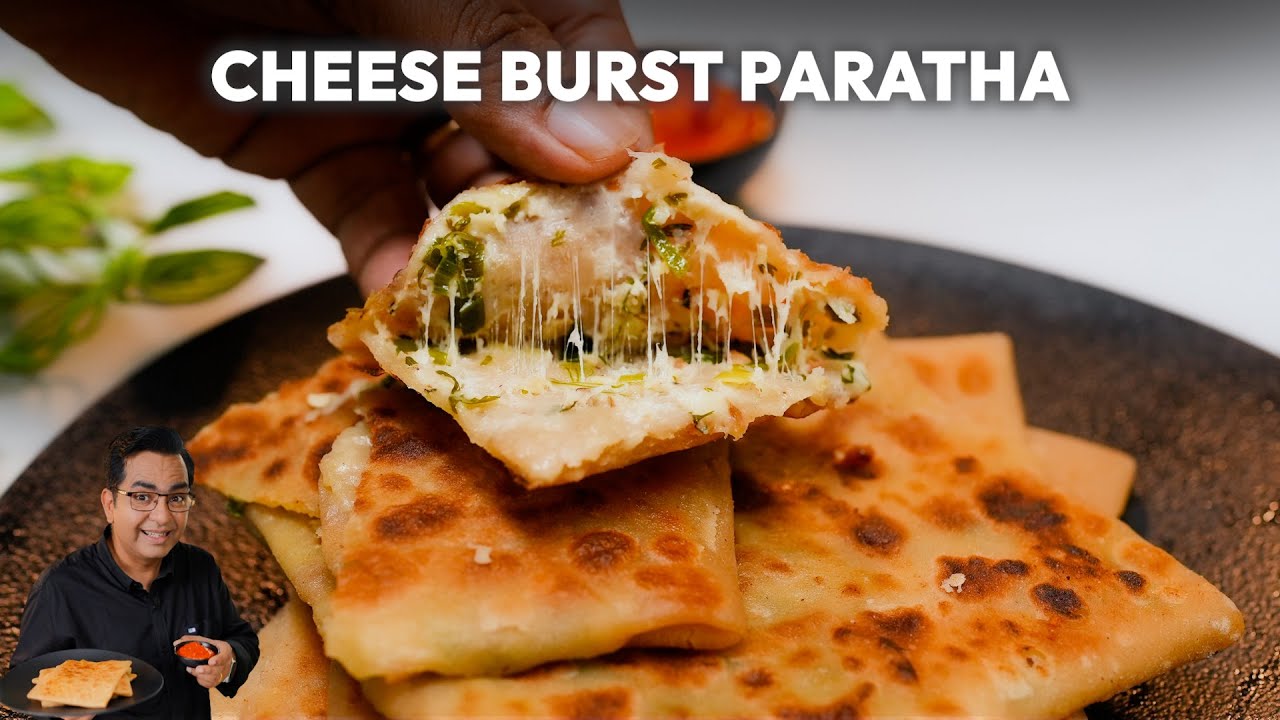 Dhaba Style Cheese Paratha in 15 Mins | Indian breads and paratha recipes | Chef Ajay Chopra