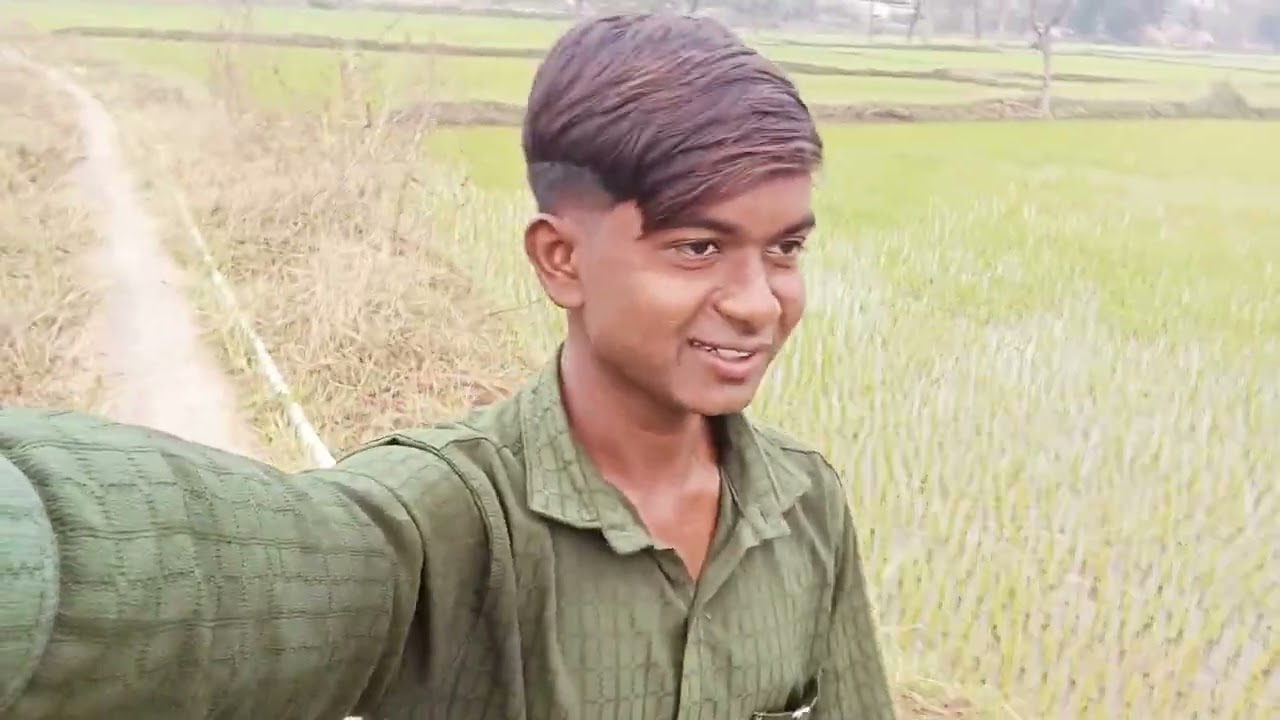 आज सुबह कान्यू ब्लॉग में आप लोगों को स्वागत है हम लोग नहर पार से घूमने जा रहे हैं  @999__vlogs-99 