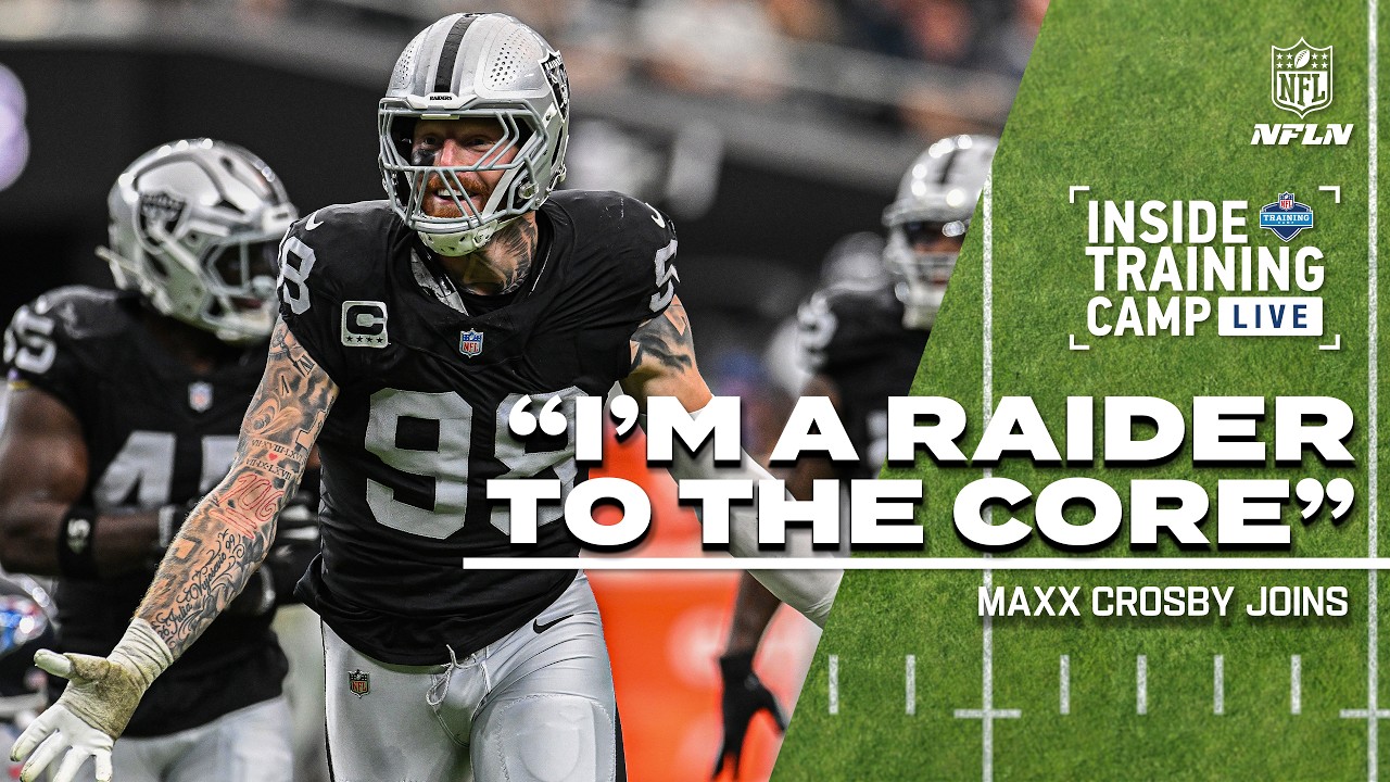 Maxx Crosby believes in Fernando Mendoza | Inside Training Camp