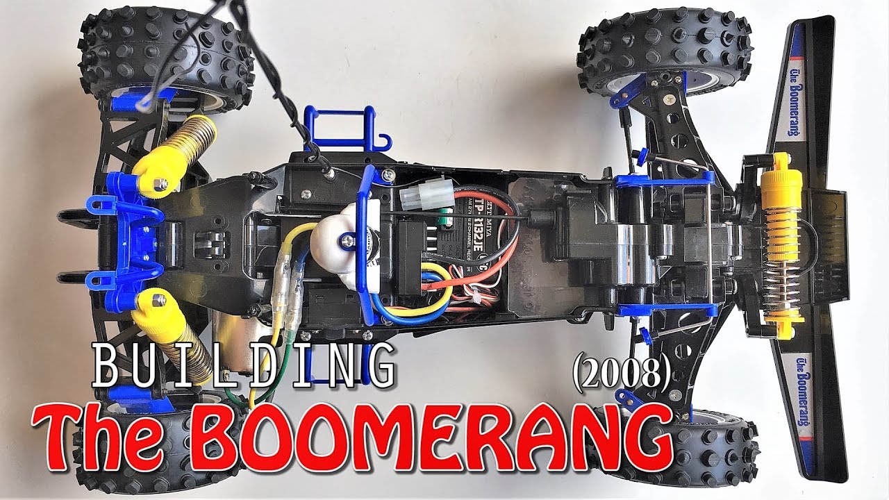 BUiLDiNG the Tamiya Boomerang 2008 1/10 4WD Buggy (Tamiya 