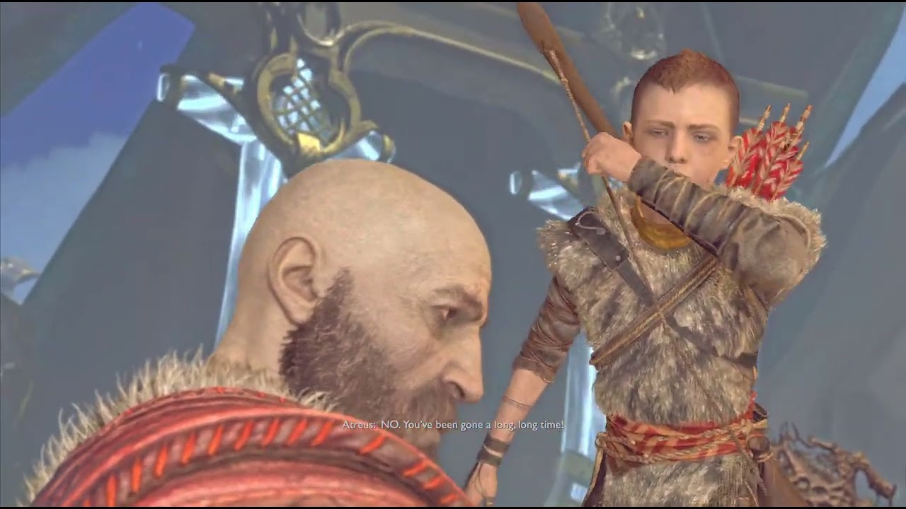 God of war4 part 5, elves problem