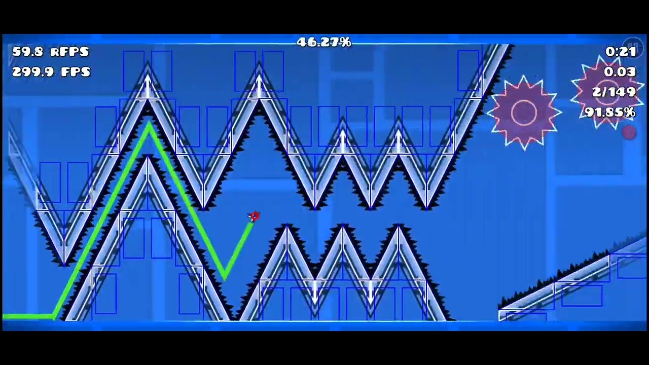 The cold spirit level 100% semi impossible demon
