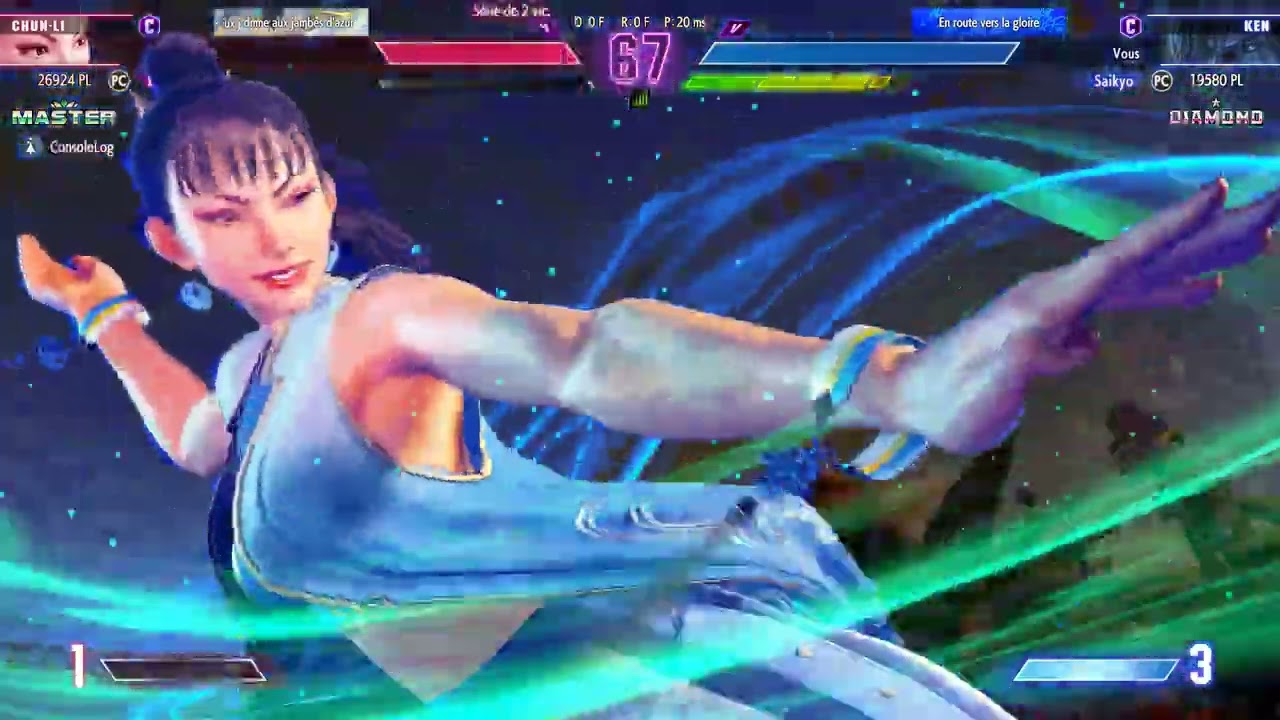 Platinium Ken VS Master Chun Li - I won the FT3!!!!