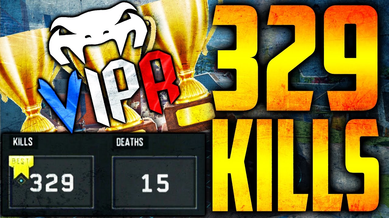 329 KILLS WORLD RECORD ! BLACK OPS 3 ! (QUAD NUCLEAR)
