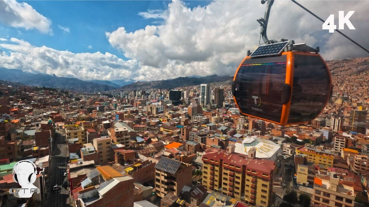 Ride the Teleferico in La Paz: stunning panoramic gondola!